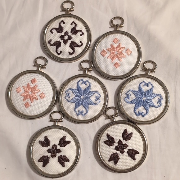 Other - Embroidery Wall Decor (set of 7)
